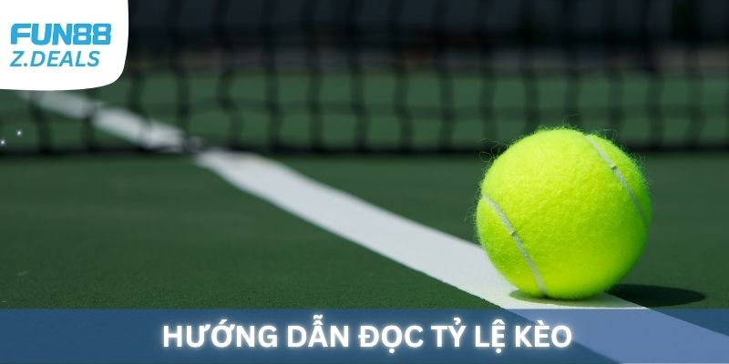 Hướng dẫn đọc tỷ lệ kèo quần vợt