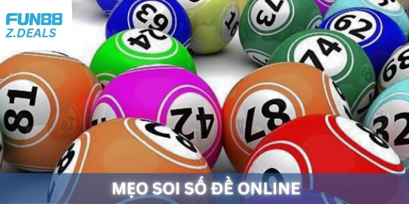 Mẹo soi cầu số đề online tại Fun88