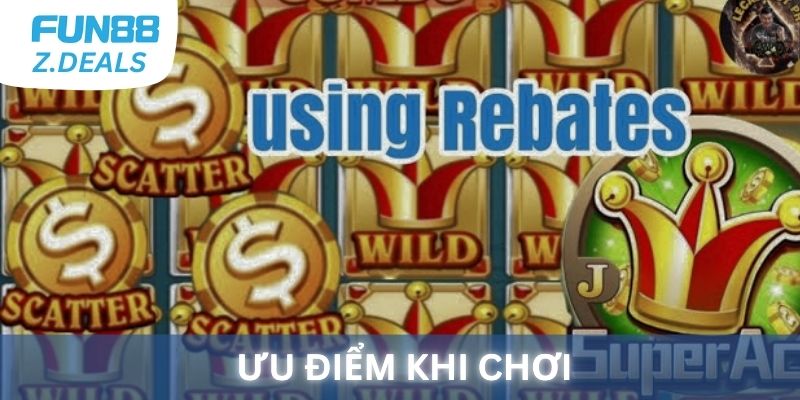 Các ưu điểm khi chơi SuperAce tại Fun88